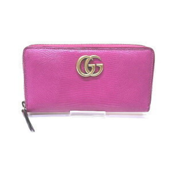 Gucci Wallet Zip Marmont Long GG - Picture 1 of 8